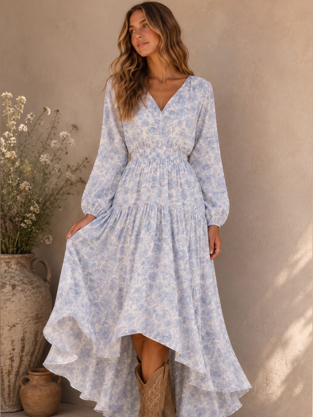 Vince Dahlia Open Back Dress